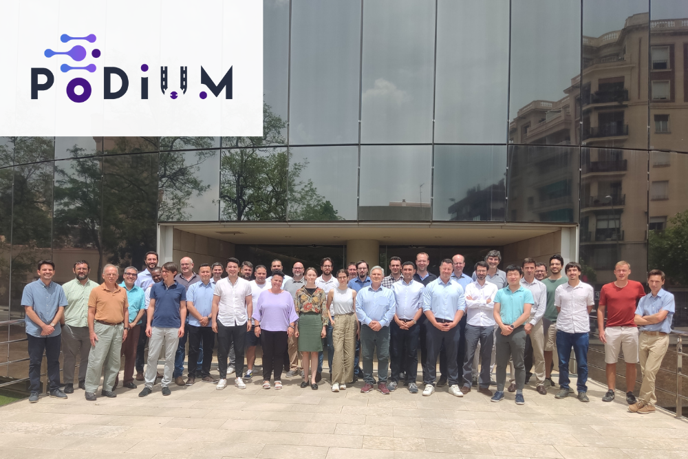 PoDIUM holds its 2nd plenary meeting in Barcelona